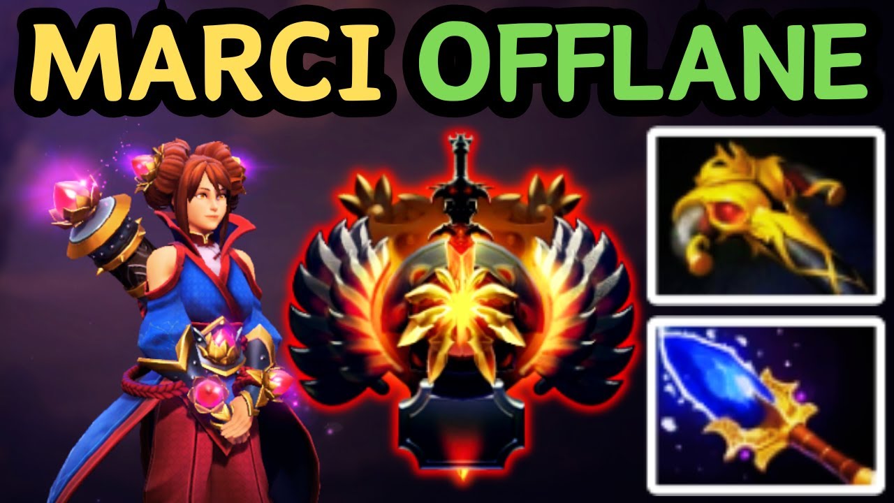 🔥 ENEMY CARRY CAN’T BREATHE VS OFFLANE MARCI | DOTA 2 🔥