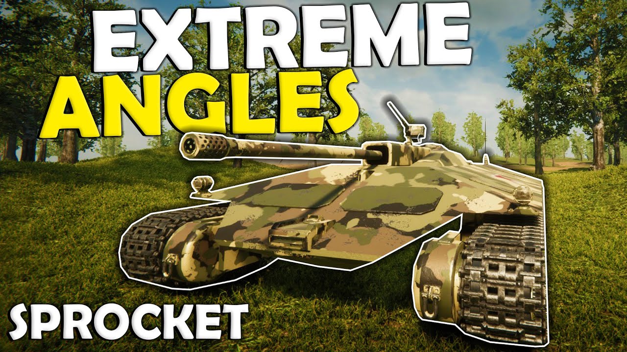Extremely Angled Armour Tank! - Sprocket Gameplay