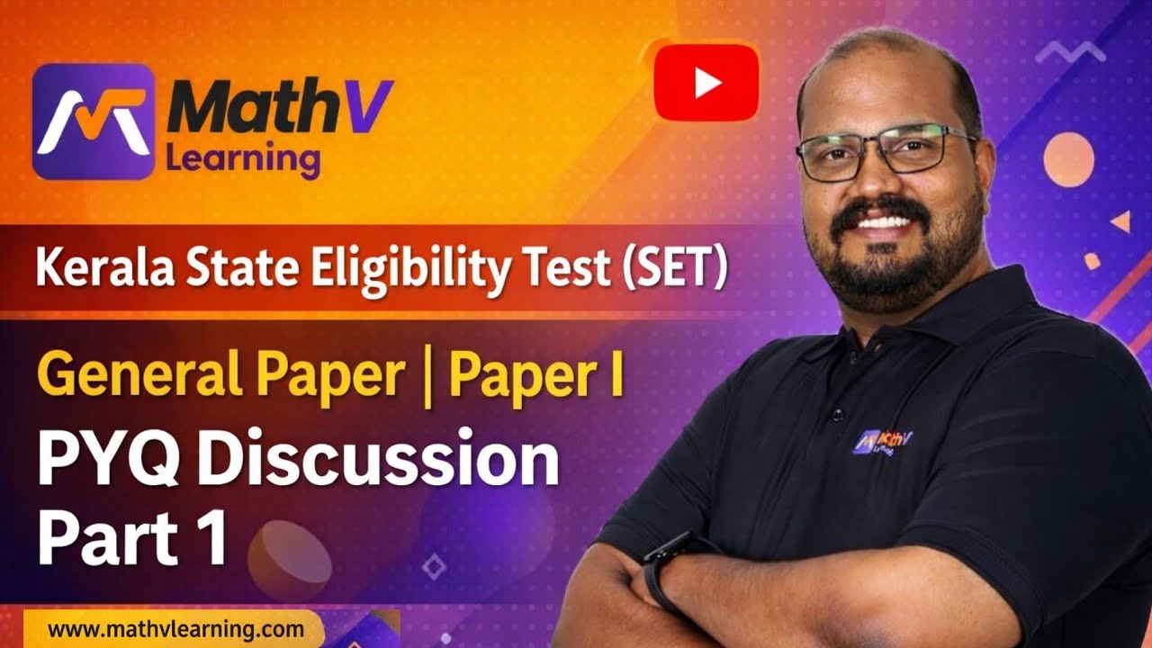 Kerala SET General Paper | Paper I PYQ Discussion – Part 1 | Complete Exam-Oriented Analysis