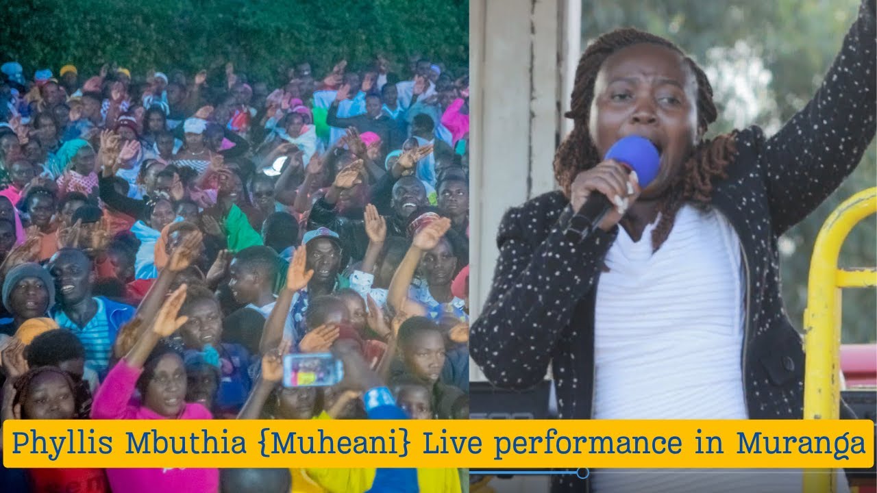Phyllis Mbuthia {Muheani} Live performance  in Muranga #PhyllisMbuthia#Muheani#GITHITIWENGAI