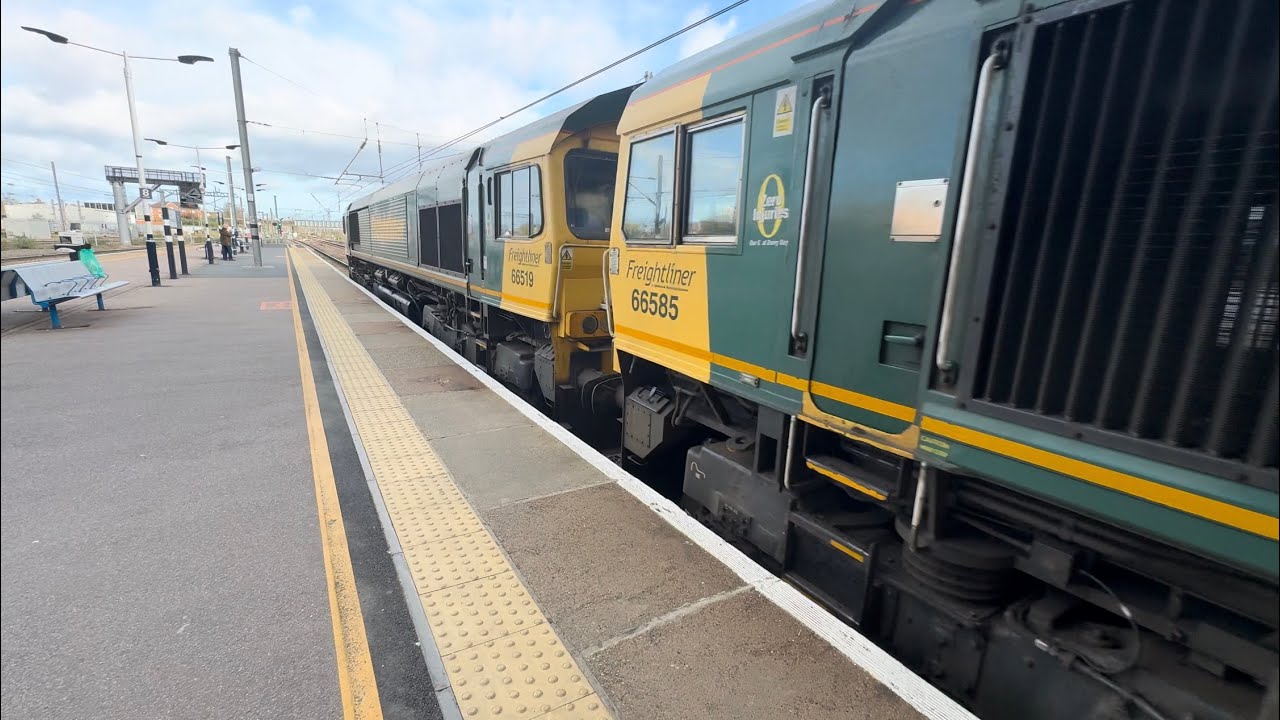 Train Spotting At Peterborough station 23/3/2024