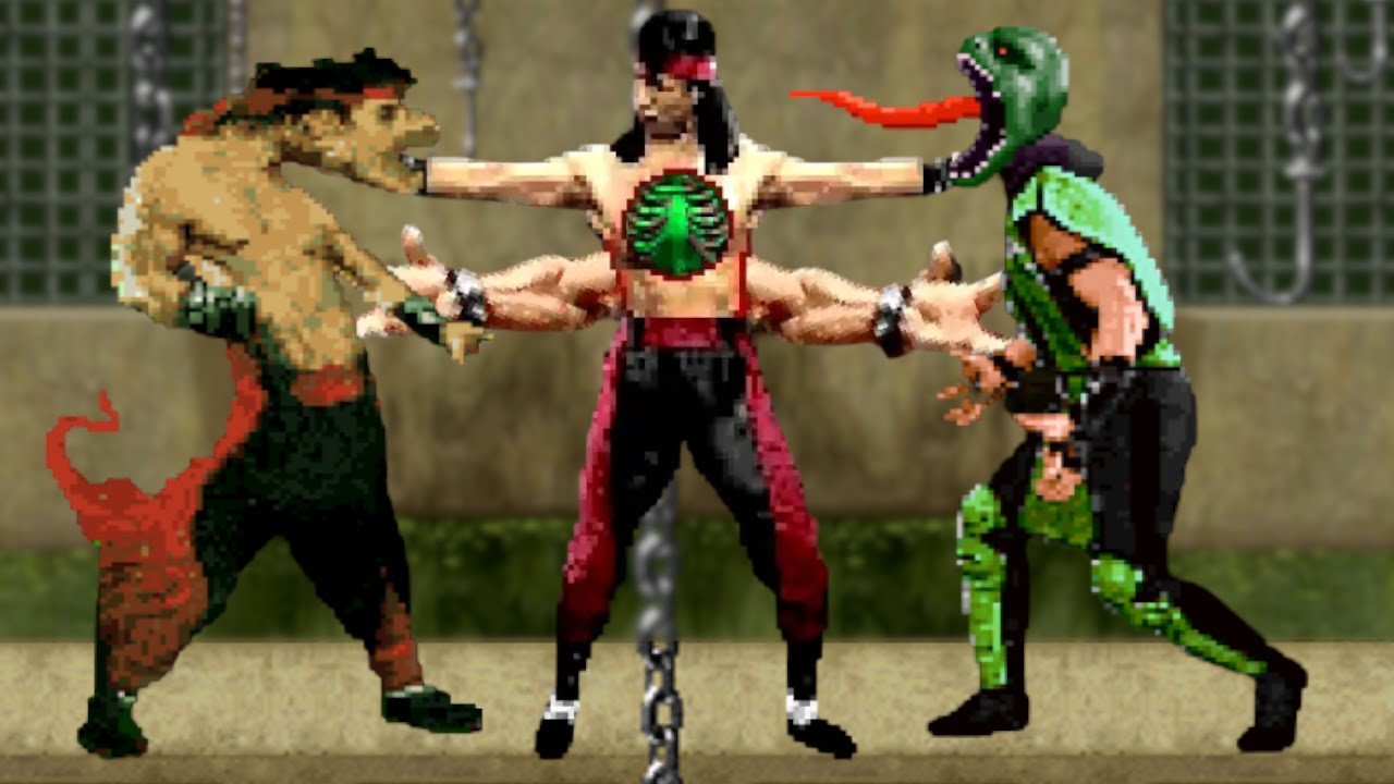 Mortal Kombat 2 All Fatality, Friendship, Babality