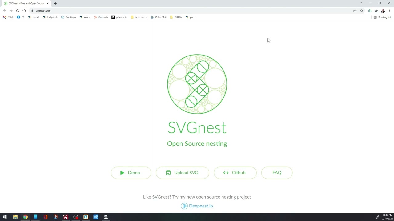 Thunder Laser USA Nesting in LightBurn v1 (svgnest.com implementation)