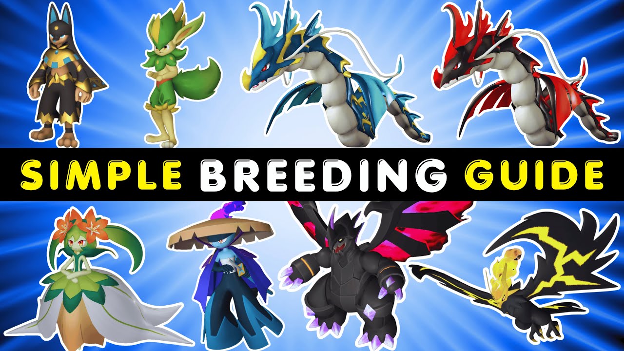 Get ALL ESSENTIAL Workers by Breeding ONLY 4 Pals in Palworld