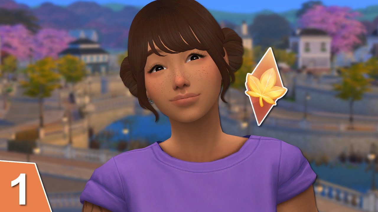 Rompemos con el novio 💔🍁 Reto de las Estaciones ~ Los Sims 4 | Ep 1
