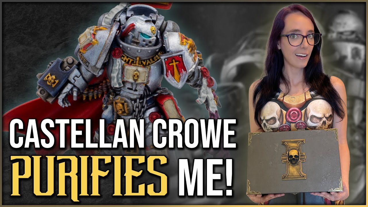How to Paint Warhammer 40k Grey Knights - Purifier Castellan Crowe