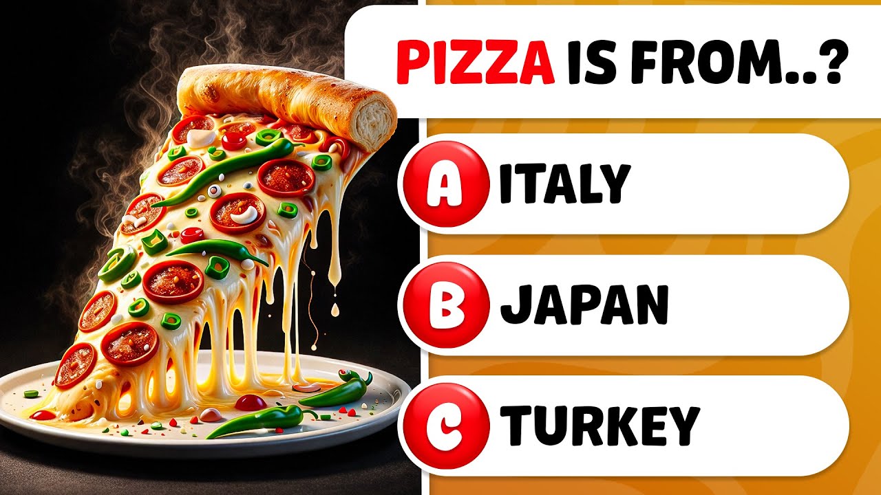 🌮 Can You Guess the Country by Its Food? 🍔🍣 | International Food Quiz | Knowlio