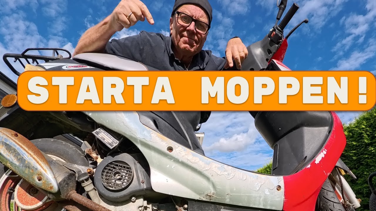 Konsten att starta upp en EU moped som stått länge. Så här gör jag!