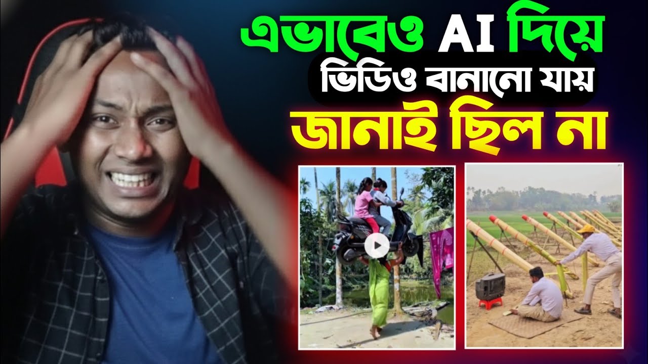 একবার শুধু বানিয়ে দেখুন 🔥 ai দিয়ে ভিডিও তৈরি 😱 AI diye kivabe video banabo 