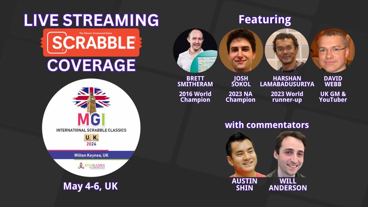 2024 MGI International Scrabble Classics, Day 3