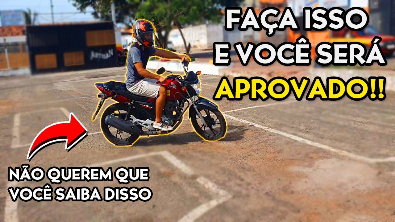 🟢 COMO PASSAR NA PROVA DE MOTO DE PRIMEIRA - SÃO LUÍS-MA 2025