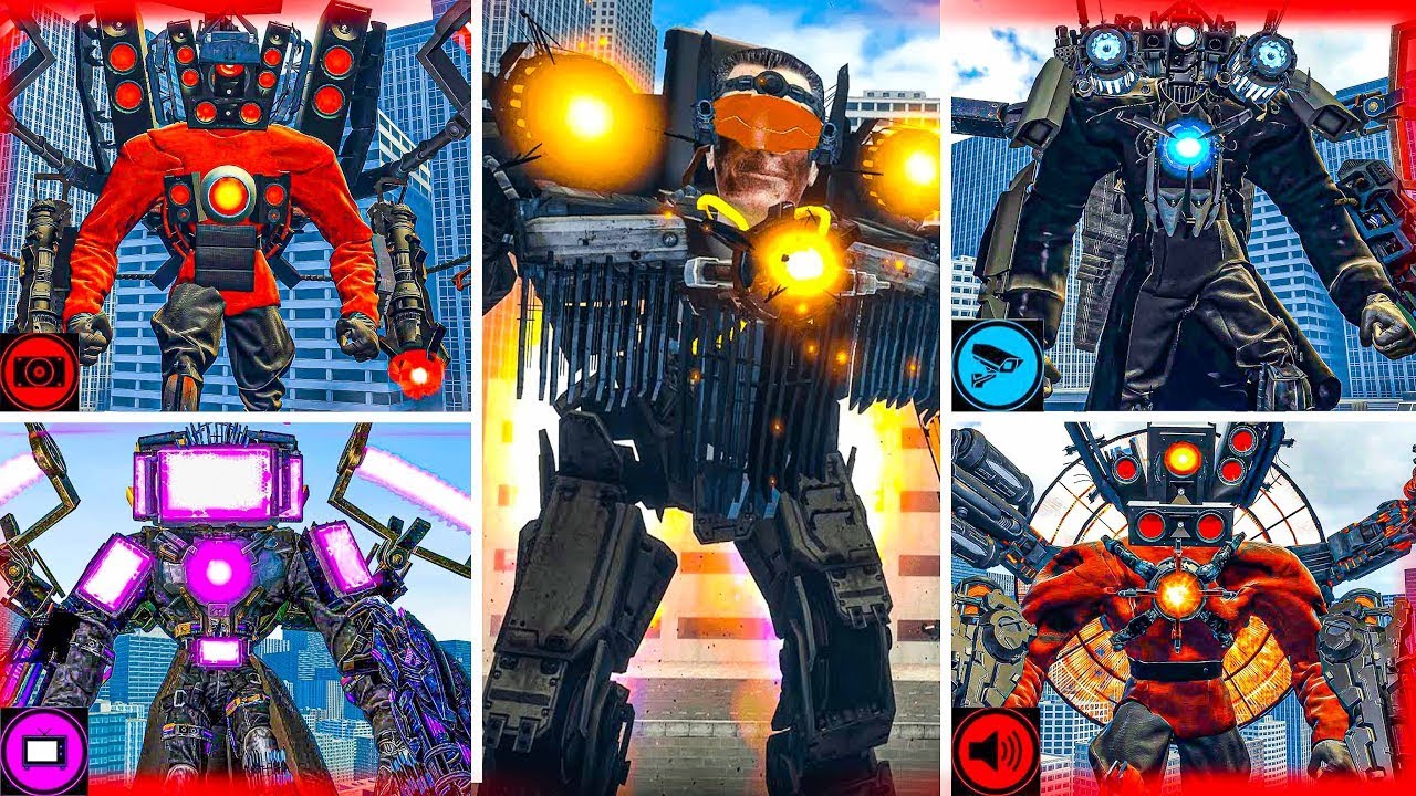 SIZE COMPARISON ULTRA CAMERAMAN BOSS VS SKIBIDI TOILET BOSSES, ASTRO JUGGERNAUT VS SPEAKERMAN SS1