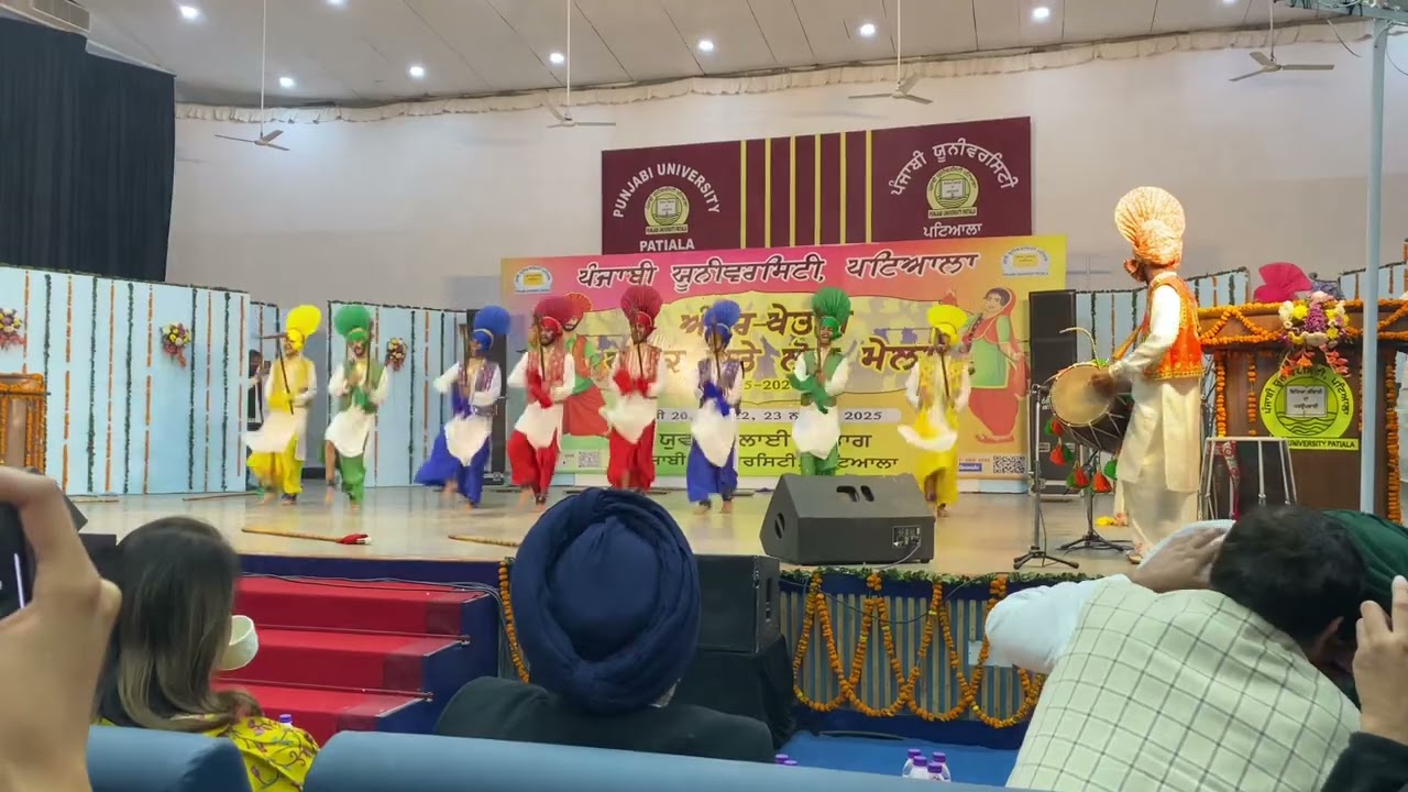 RAJINDRA COLLEGE BATHINDA BHANGRA INTERZONE 2025