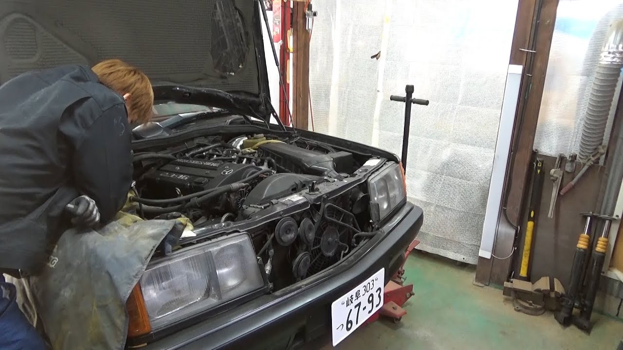 ベンツ足回りリフレッシュ計画其の参～エンジンマウント交換できるかな～