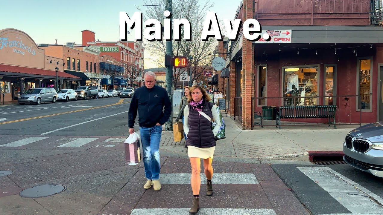 DURANGO Downtown Main Ave 🇺🇸 Walk 4K