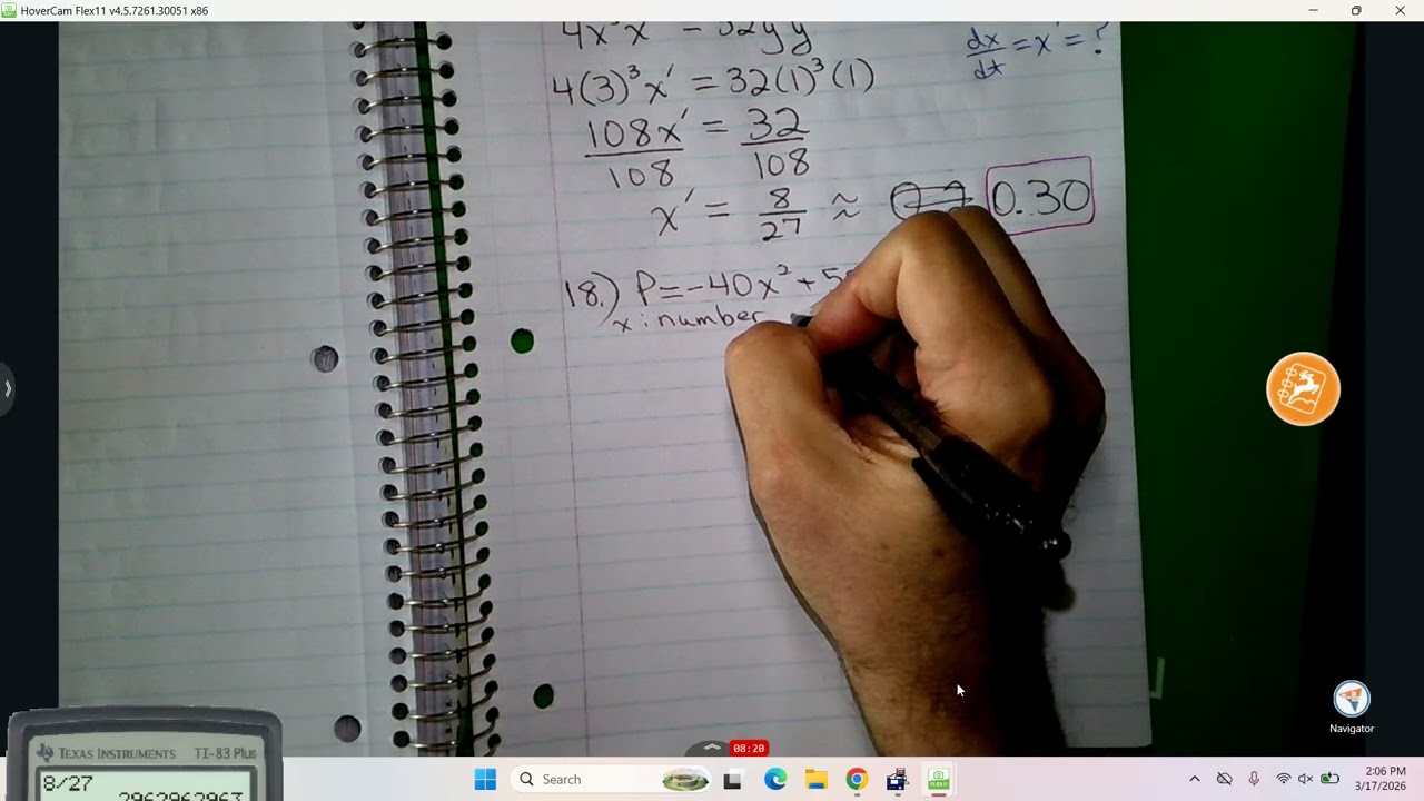 Math 1325 Final Exam Review Problems 17, 18, 19, 20 related rates