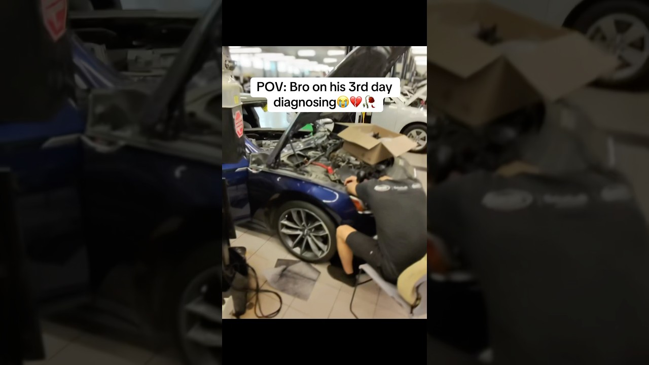 Bro is cooked 💀 #POV #Mechanic #Cars #Technician #Automotive