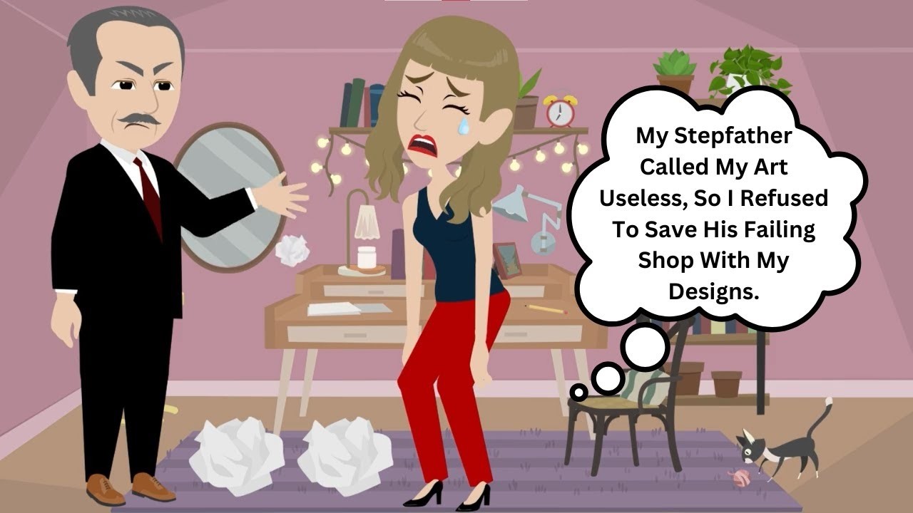 My Stepfather Called My Art Useless, So I Refused To Save His Failing Shop With My Designs