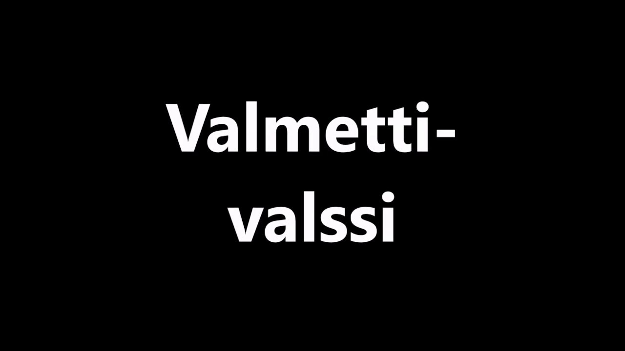 Tume: Valametti-valssi