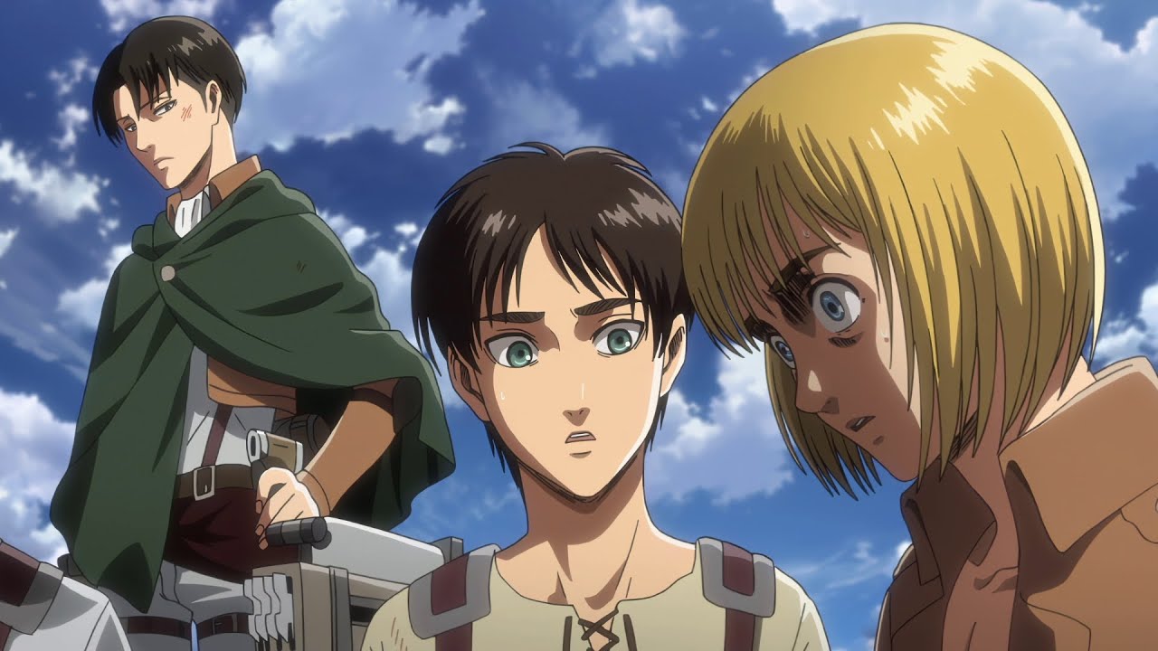 Armin thinks Levi should've saved Erwin | Episode 56 | Blu-ray version | 4k (no subs)