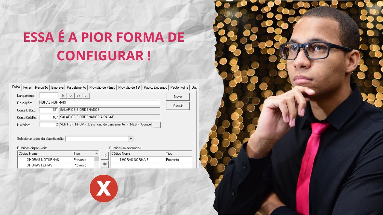 INTEGRAÇÃO DE FOLHA DOMINIO SISTEMAS