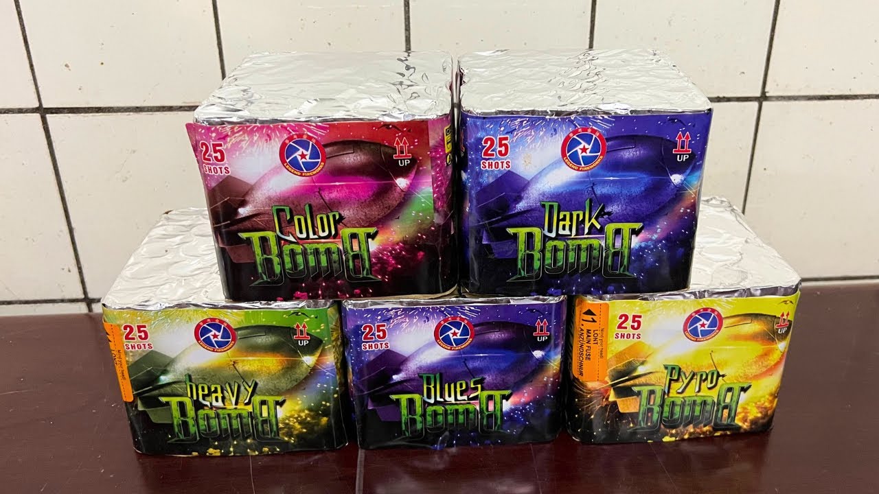 Bomb XL | 5x25 shots | Rubro Vuurwerk