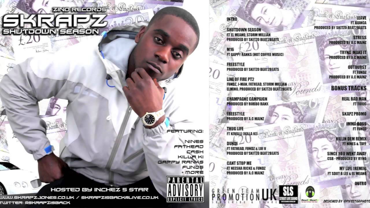 SKRAPZ - SHUTDOWN SEASON (FT. ELMINO & STORM MILLIAN) (PROD. BY SKITZO) [SHUTDOWN SEASON]