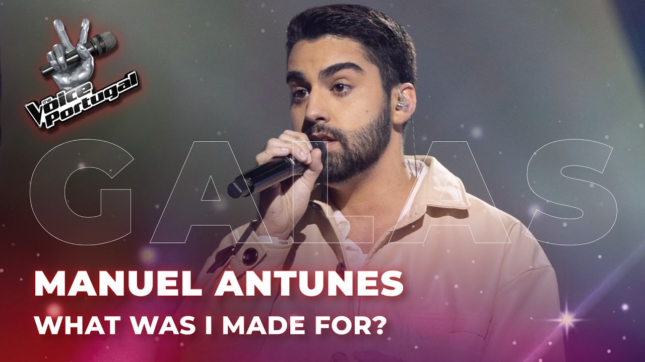 Manuel Antunes - "What Was I Made For?" | Final | The Voice Portugal 2023