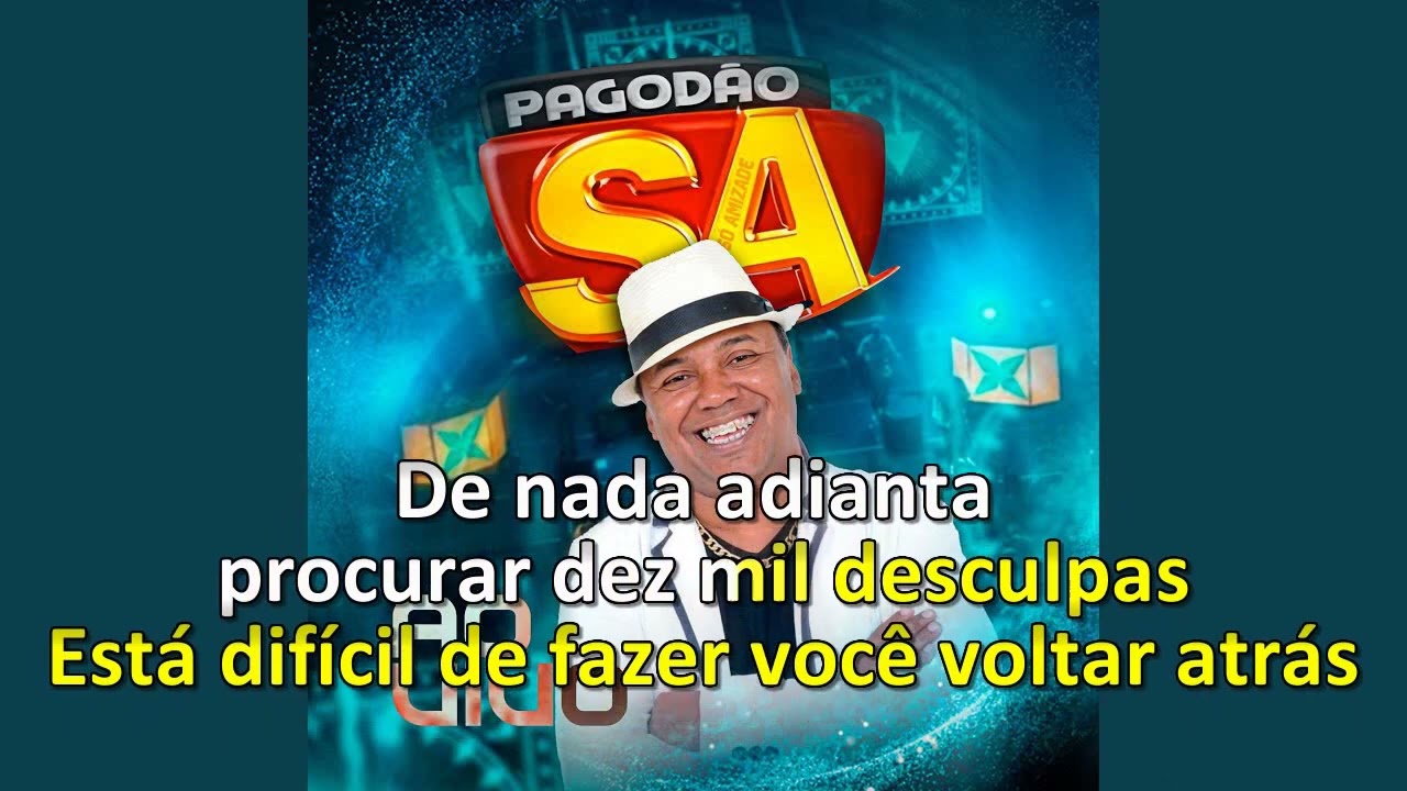 Deixaria Tudo -  (Pagode Brega) - Karaokê/ Pagodão SA