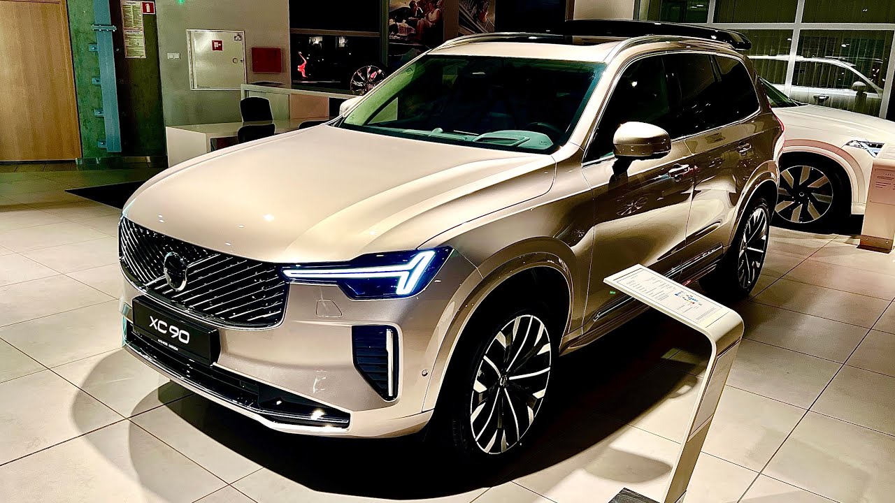 Volvo XC90 2025 Facelift B5 AWD mild hybrid Ultra Bright | Bright Dusk | Charcoal Nappa interior