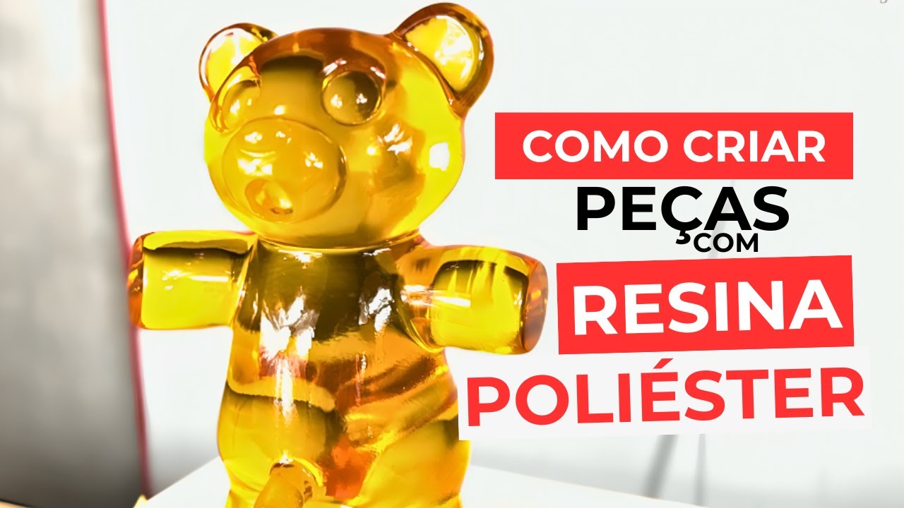 CRIAÇÃO DE PEÇAS COM RESINA POLIÉSTER