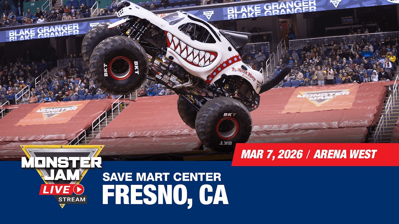 Monster Jam: Fresno, CA - 3 (Full Event) | March 7, 2026 | Arena West
