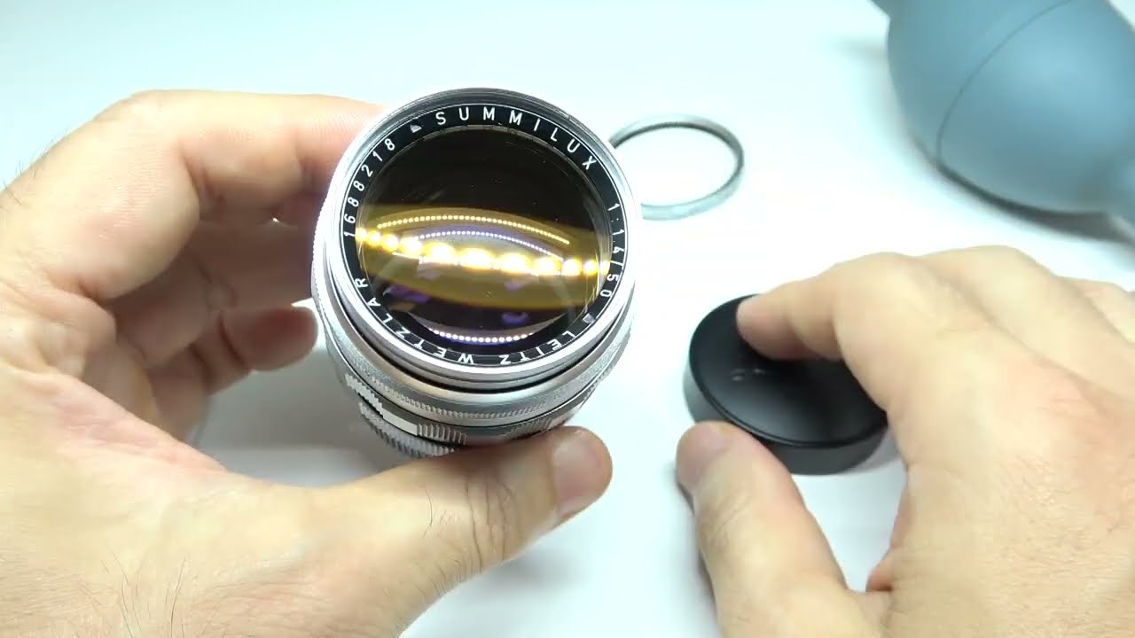 LEICA ライカ Summilux ズミルックス 50mmF1.4 第1世代 前期 M 貴婦人 + 専用UVaフィルター