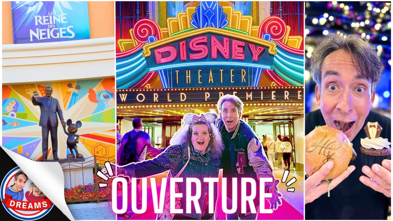 OUVERTURE de WORLD PREMIERE : La magie d’HOLLYWOOD À DISNEYLAND PARIS