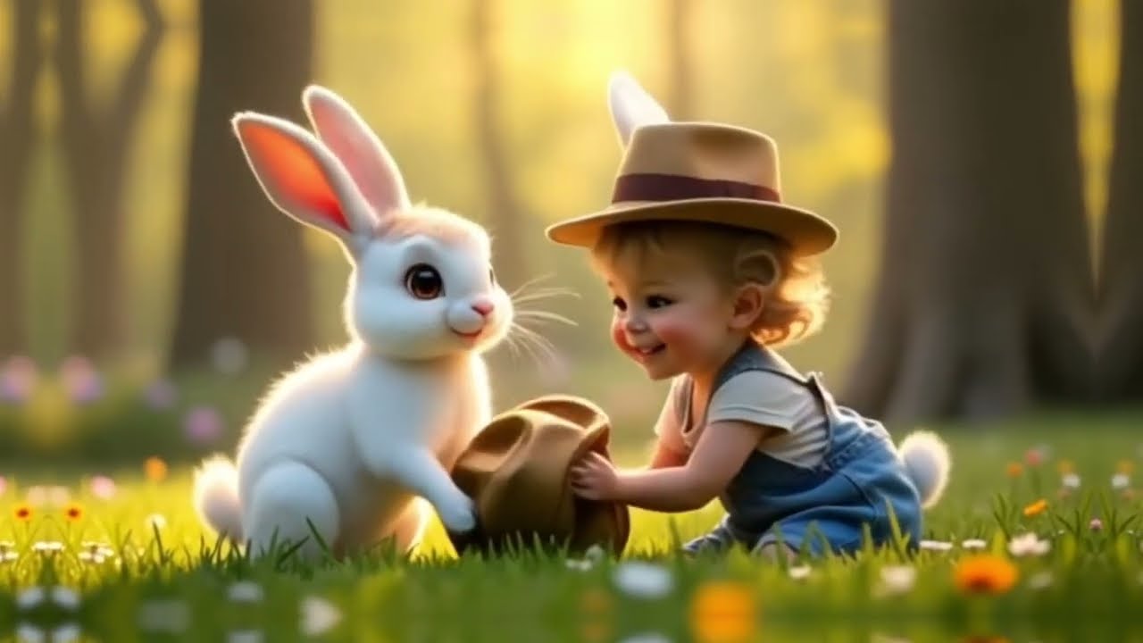 🎩✨ Le Chapeau Magique | Poème pour Enfants | Comptine Rythmée Animée en Français ✨🎩