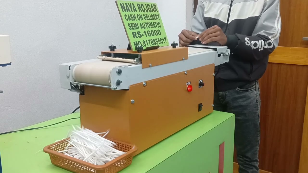 long cotton wick making machine|pooja batti making machine|rui batti making machine|