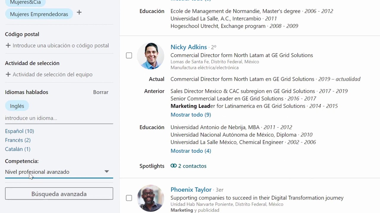 Tips de búsquedas estratégicas en LinkedIn Recruiter