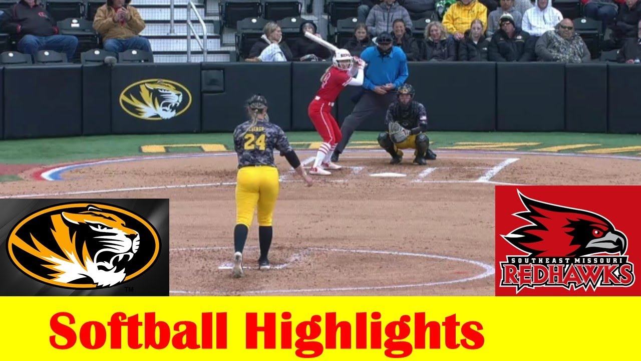 Southeast Missouri State vs #11 Missouri Softball Game Highlights, April 3 2024