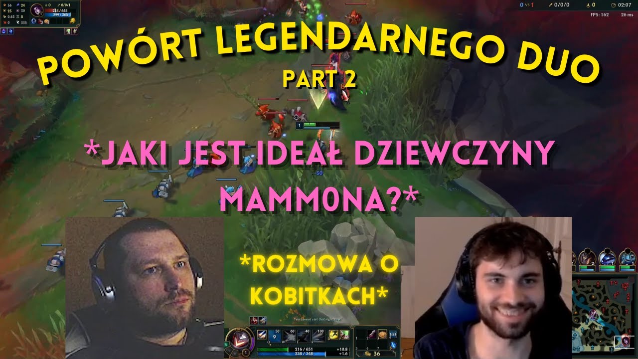 POWRÓT LEGENDARNEGO DUO /W MAMM0N CINKROF [CZ. 2]