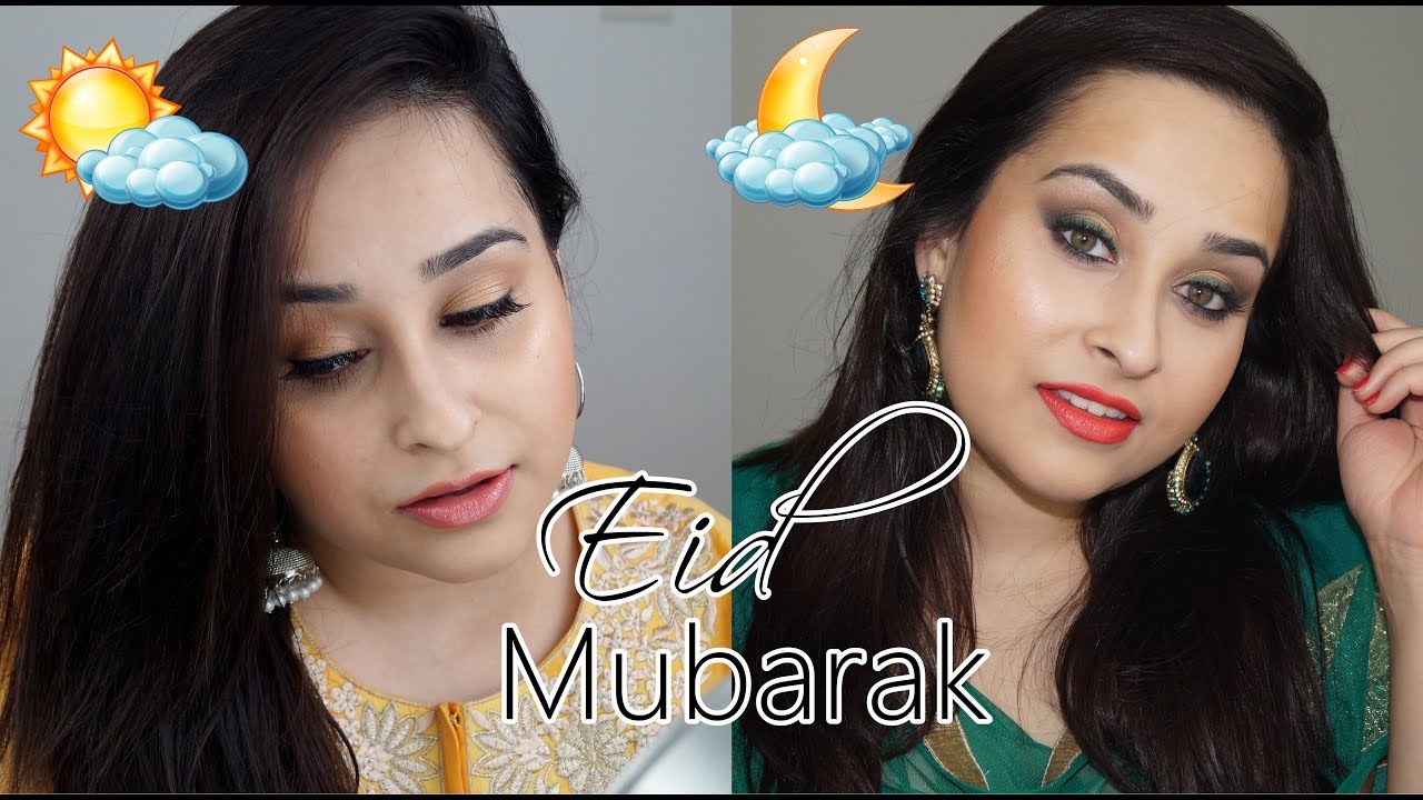 Last Minute Eid Makeup 2017 | Day and Night Look