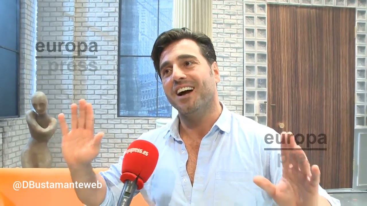 David Bustamante - Entrevista presentación a la prensa del Musical Ghost