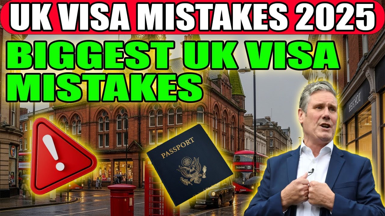 UK Visa 2025 Rules: Common Immigration Errors That Get You Rejected