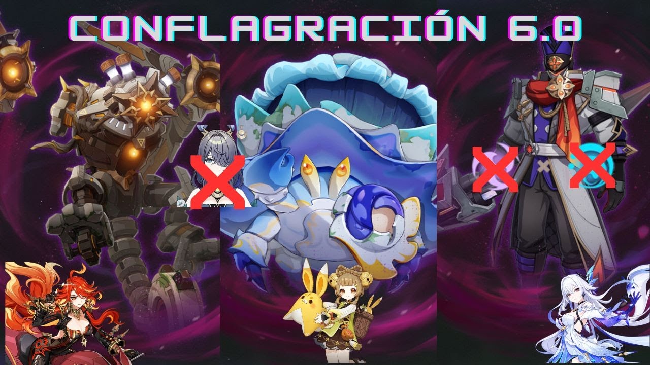 Conflagración Estigia 6.0 · No Lauma, No Electro-Charged · Dificultad Intrépida · | Genshin Impact |