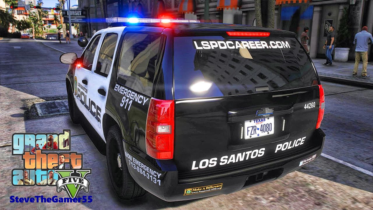 City Patrol|| GTA 5 Mod Lspdfr|| HPD #lspdfr #stevethegamer55