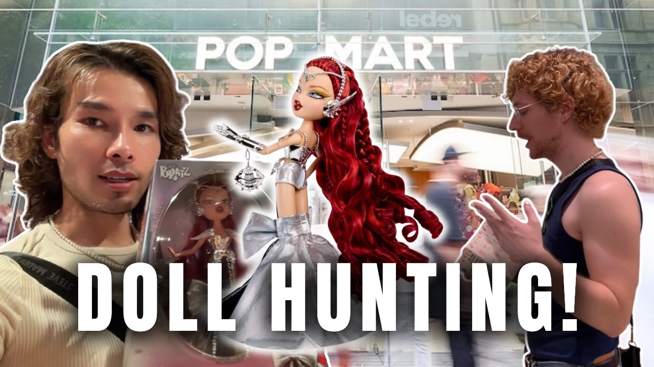 DOLL HUNTING for Bratzaversary Phoenix Gaia Doll + first time at POPMART Sydney! 🛍️