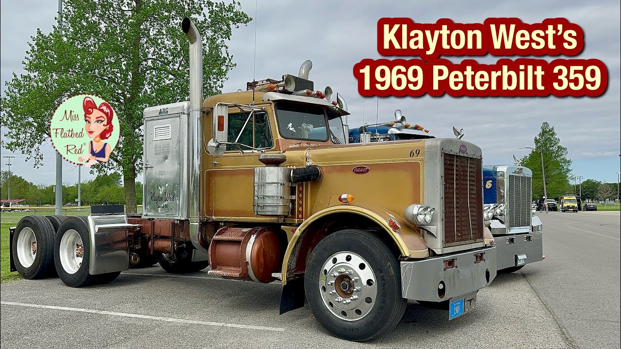 Klayton West’s Sweet 1969 Peterbilt 359 Truck Tour