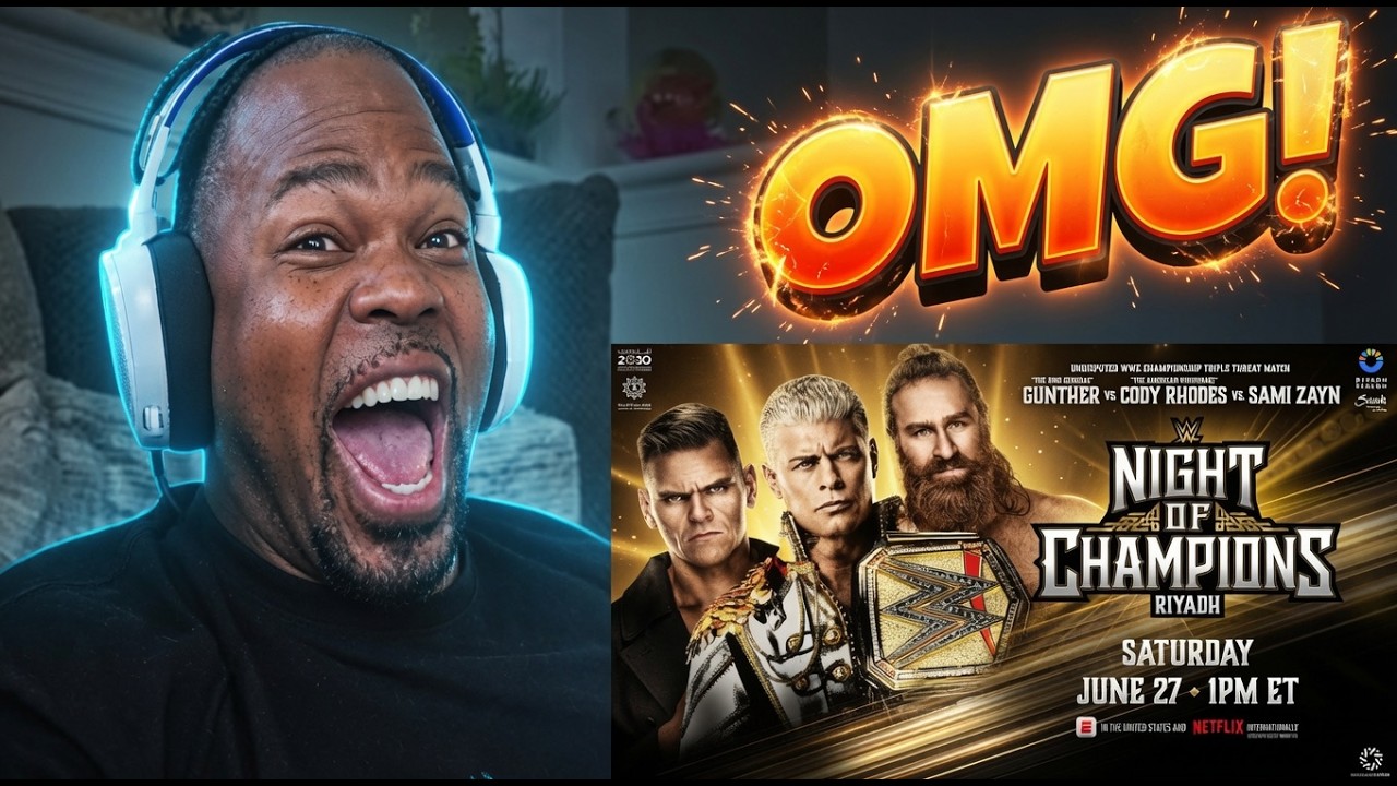 WWE Night of Champions 6/27/2026 LIVE Reaction!