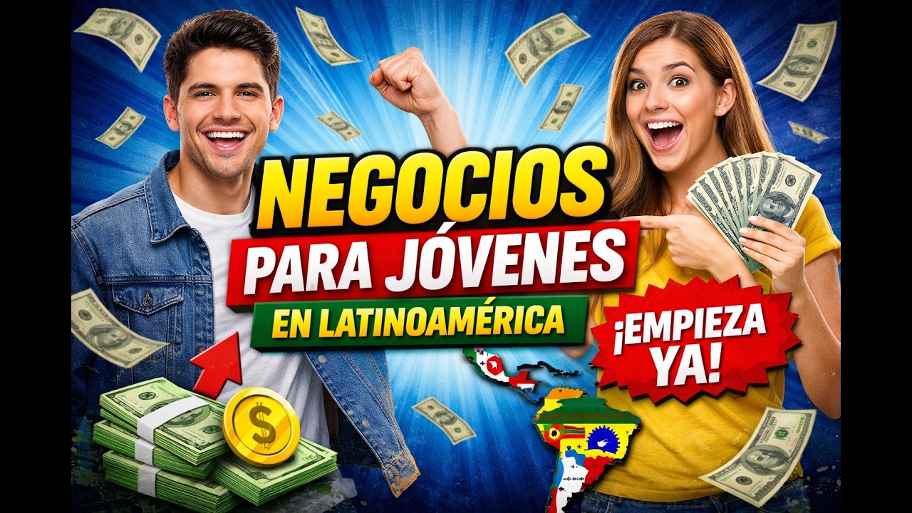 Ideas de Negocio para Jóvenes en Latinoamérica #Emprendimiento #Negocios #ideas #EmprenderJoven