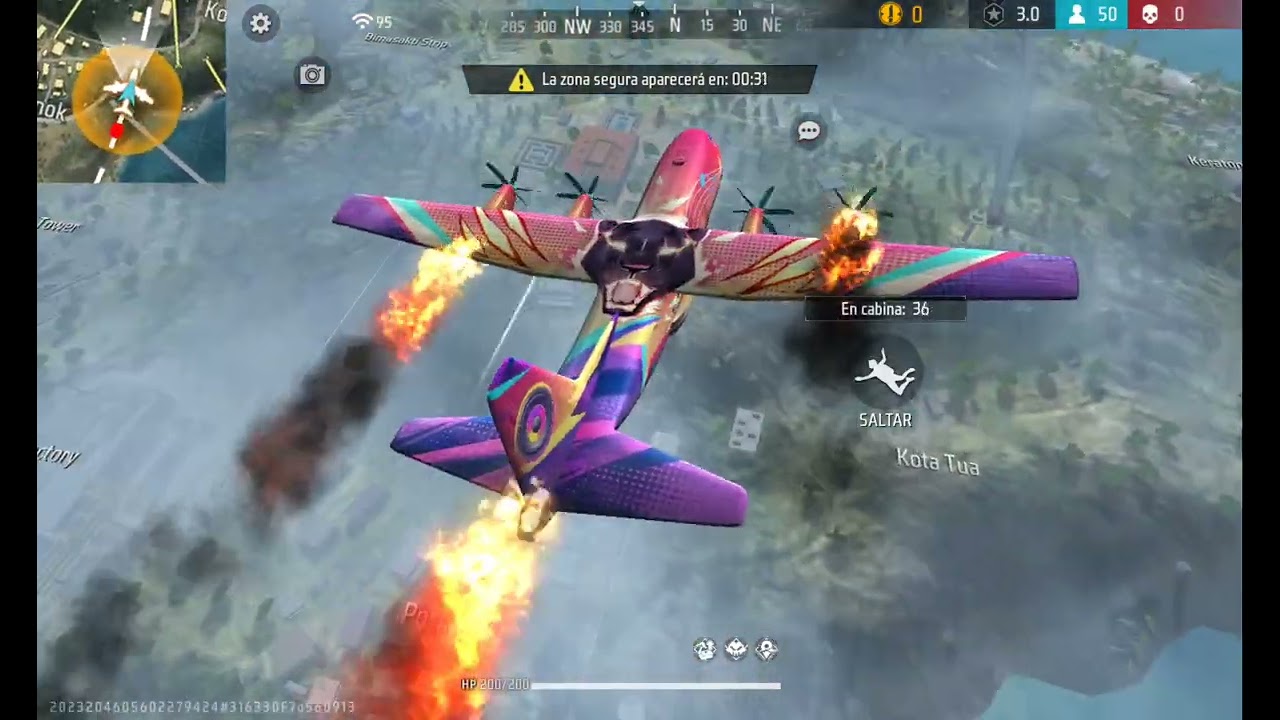Jugando free Fire segunda parte