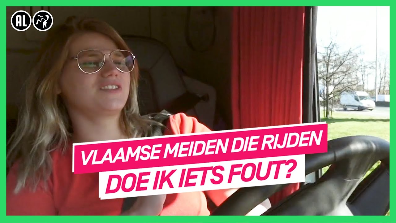 Moeite met de containerwissel | VLAAMSE MEIDEN DIE RIJDEN | NPO 3 TV